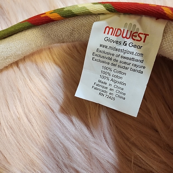 Midwest gloves and gear multicolor stripes visor OS - Picture 10 of 10